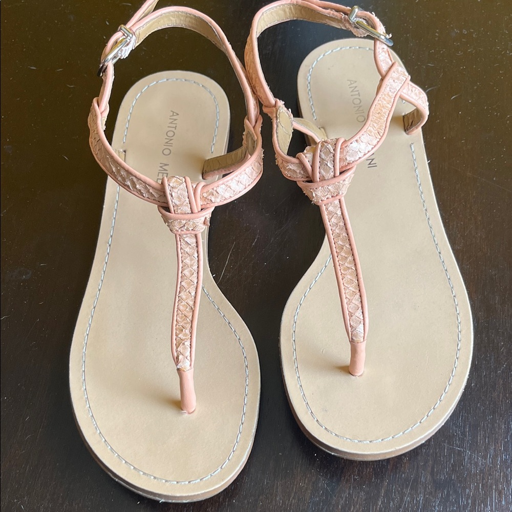 ANTONIO MELANI Blush Sandals